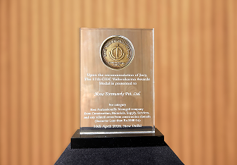 Achievement Award for Best Professionally Managed Company and any related areas from Construction Domain (Turnover Less than Rs. 1000 Cr)
