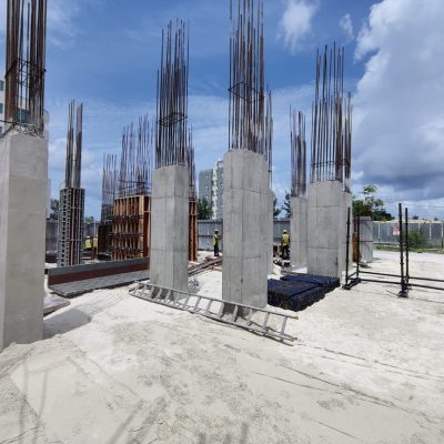RESIDENTINAL PROJECT (COLUMN FINISHED), MALDIVES
