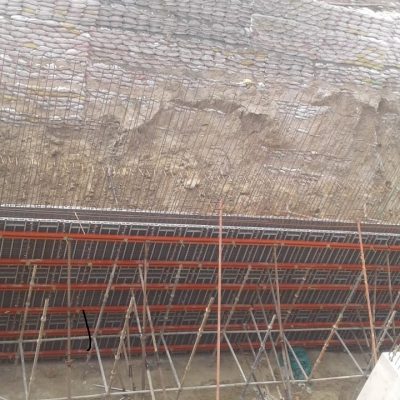 Retaining wall Project at Hyderabad